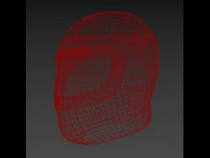 m&aacute;scara de lucha libre mexicana Modelo 3D