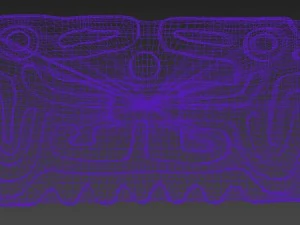 selo de veracruz M&eacute;xico Modelo 3D