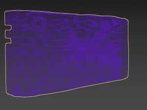 stamp from veracruz mexico 3D Model