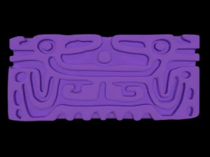 selo de veracruz M&eacute;xico Modelo 3D