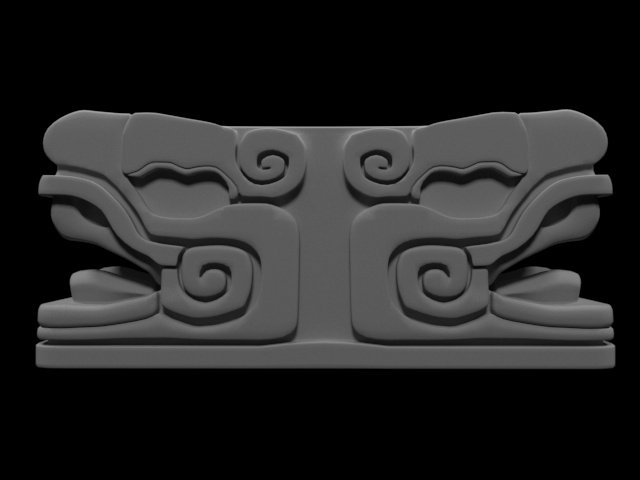 the throne 3D Model .c4d .max .obj .3ds .fbx .stl .blend 
