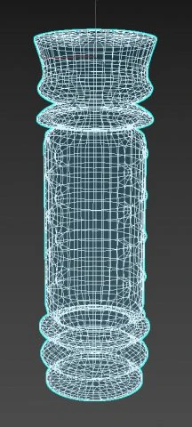 01column from veracruz center mexico 3D Model .c4d .max .obj .3ds .fbx .stl .blend 