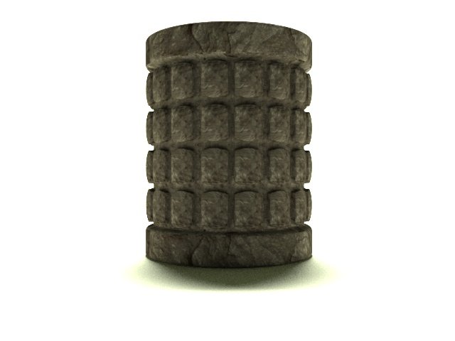 02column from veracruz center mexico 3D 模型 .c4d .max .obj .3ds .fbx .stl .blend 