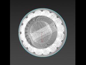 02column from veracruz center mexico 3D 模型