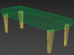 bench 3D मॉडल