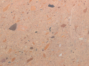 quarry orange base and glass table 3D Model