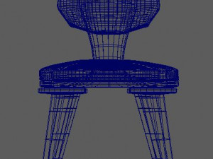 chair 3D मॉडल