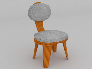 chair 3D मॉडल