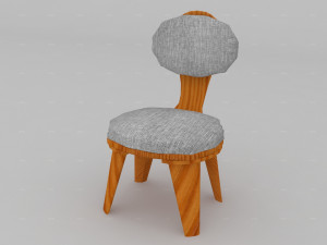 chair 3D मॉडल