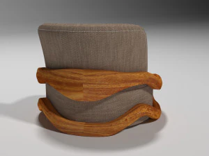 सोफा एक जगह 3D मॉडल