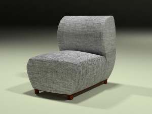 sofa one place 3D Модель
