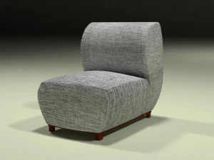 sofa one place 3D Model