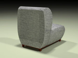 sofa one place 3D Model