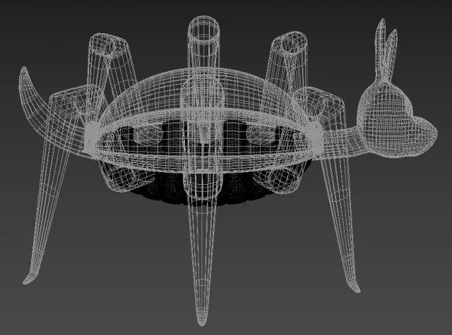alebrije0001 3D Model .c4d .max .obj .3ds .fbx .stl .blend