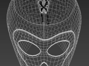 mascara de lucha libre mexicana Modelo 3D