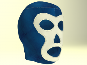 mexican wrestling mask 3D-Modell