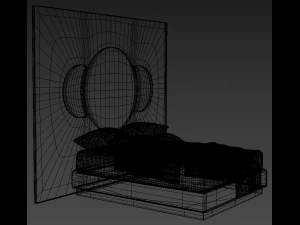bed 3D Model