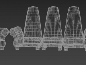 sofa Modello 3D