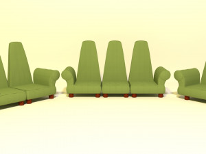 sofa Modello 3D