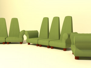 sofa Modello 3D