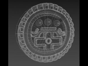 archaeological piece from mexico Modelo 3D