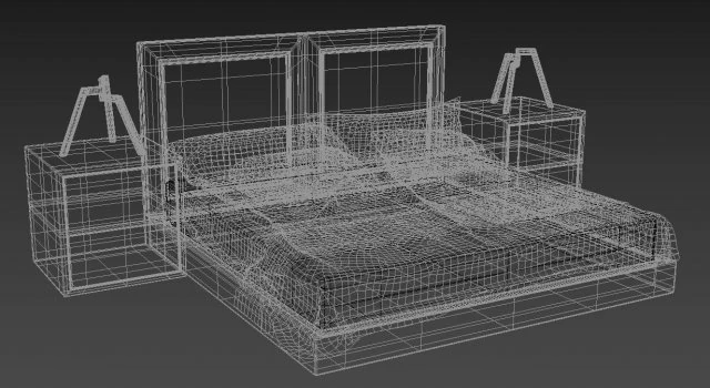 recife bedroom 3D Model .c4d .max .obj .3ds .fbx .stl .blend 