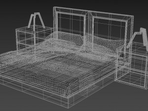 recife bedroom Modello 3D