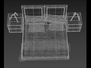 recife bedroom Modello 3D