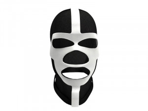 wrestling mexican mask - black shadow 3D Model