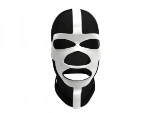 wrestling mexican mask - black shadow 3D Model