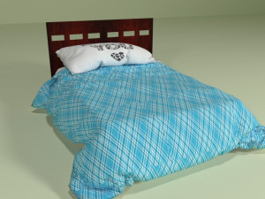 manchester bedroom 3D-Modell