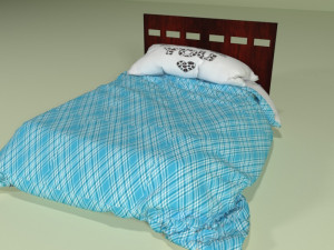 manchester bedroom 3D-Modell
