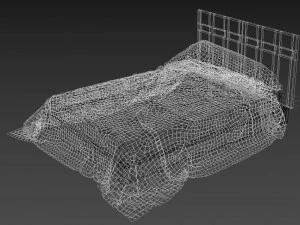 manchester bedroom 3D Model