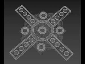 veracruz stamp Model 3D