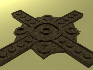 veracruz stamp Model 3D