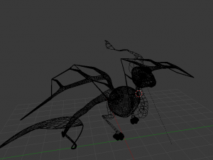 baby dragon from les enfants de la pluie the rain children Model 3D