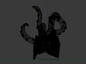 octopus in ocean Model Cetak 3D