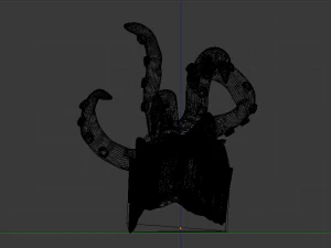 octopus in ocean 3D Print Model