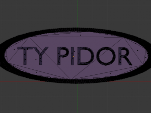 pidor funny cookie cutter Model do druku 3D