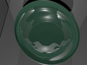 pretty glossy plate for delicious dinner maya 3Dモデル