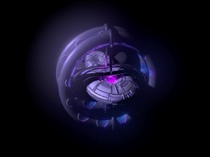 alcubierre sci fi spaceship and blackhole Modelo 3D