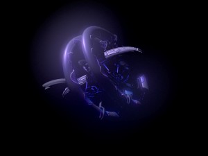 alcubierre sci fi spaceship and blackhole Modelo 3D