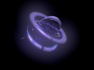 alcubierre sci fi spaceship and blackhole Modelo 3D