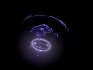 alcubierre sci fi spaceship and blackhole Modelo 3D