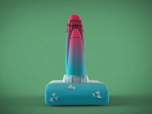 brinquedo de roleplay do rei cobra impress&atilde;o 3d 2 em 1 paus reais com tes&atilde;o Modelo de Impressão 3D
