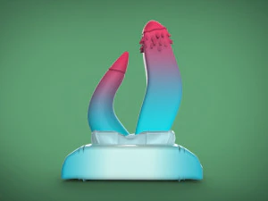 brinquedo de roleplay do rei cobra impress&atilde;o 3d 2 em 1 paus reais com tes&atilde;o Modelo de Impressão 3D
