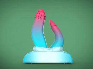 snake king roleplay toy 3d print 2 in 1 horny royal dicks 3D Print Model