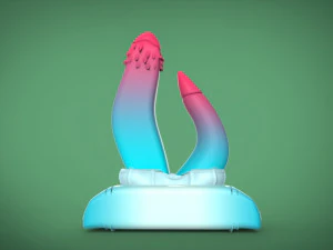 brinquedo de roleplay do rei cobra impress&atilde;o 3d 2 em 1 paus reais com tes&atilde;o Modelo de Impressão 3D