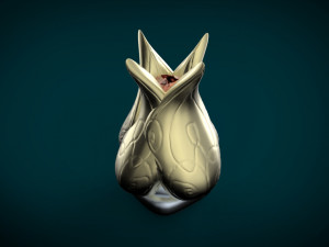 female aphrodite petals flower roleplay toy 3d print 3D Print Model