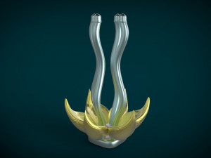 male aphrodite petals flower roleplay toy 3d print 3D Print Model